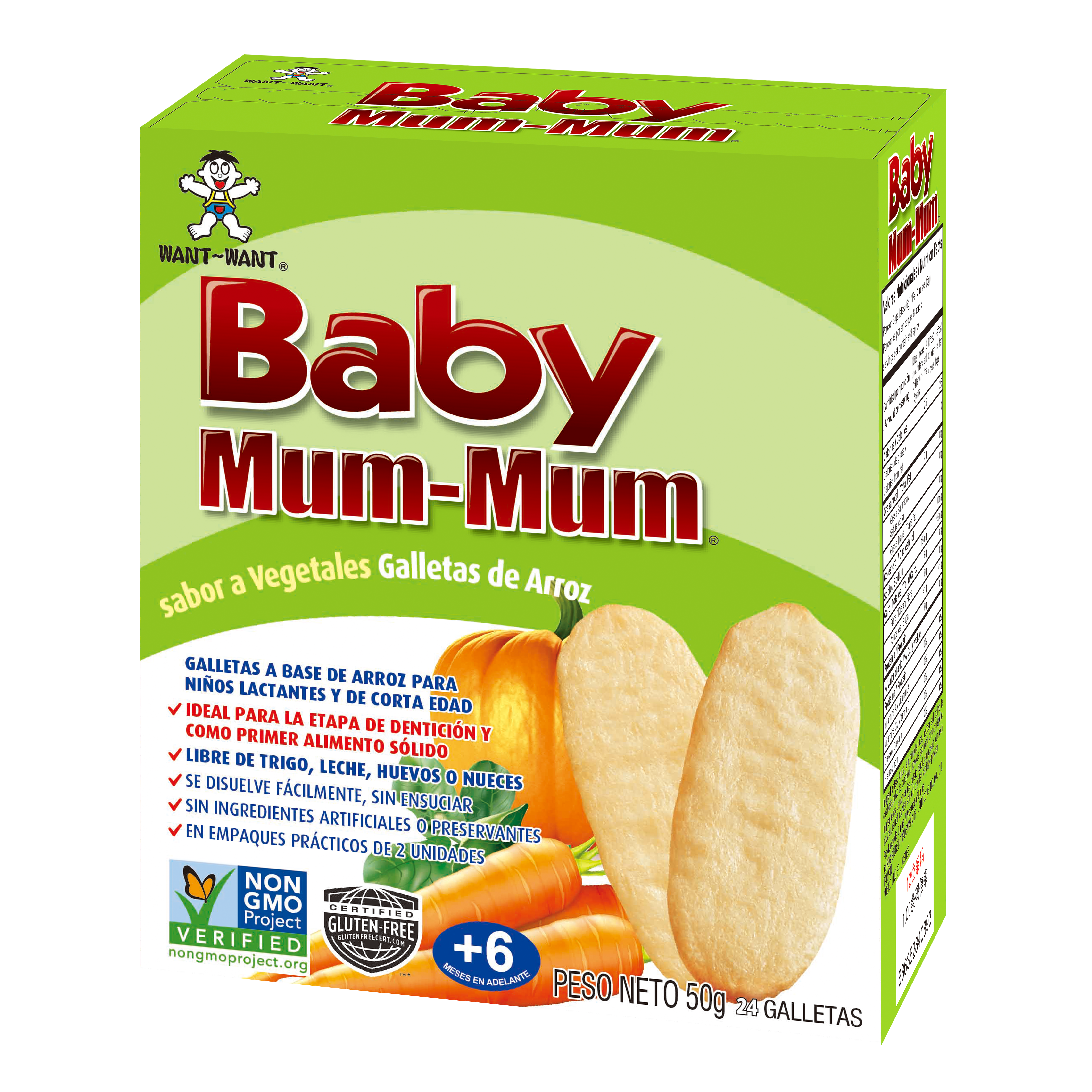 Baby Mum Mum Vegetales